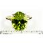 10K, 14K or 18K Gold Ladies Ring, Manchurian Peridot, R055