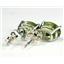 925 Sterling Silver Post Earrings, Peridot, SE002