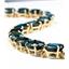 B003, London Blue Topaz Gold Bracelet