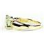 10K, 14K or 18K Gold Ladies Ring, Green Amethyst (Prasiolite), R058