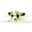 10K, 14K or 18K Gold Ladies Ring, Green Amethyst (Prasiolite), R058
