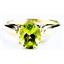 10K, 14K or 18K Gold Ladies Ring, Peridot, R058