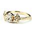 10K, 14K or 18K Gold Ladies Ring, Cubic Zirconia, R192
