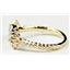 10K, 14K or 18K Gold Ladies Ring, Cubic Zirconia, R192