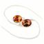925 Sterling Silver Threader Earrings, Twilight Fire Topaz, SE005