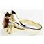 10K, 14K or 18K Gold Ladies Ring, Mozambique Garnet, R021
