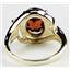 10K, 14K or 18K Gold Ladies Ring, Mozambique Garnet, R021