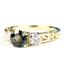 10K, 14K or 18K Gold Ladies Ring, Mystic Fire Topaz w/ Accents, R254
