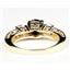 10K, 14K or 18K Gold Ladies Ring, Smoky Quartz w/ Accents, R254