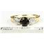 10K, 14K or 18K Gold Ladies Ring, Smoky Quartz w/ Accents, R254