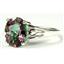 SR139, Mystic Fire Topaz, 925 Sterling Silver Ring
