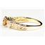 10K, 14K or 18K Gold Ladies Ring, Twilight Fire Topaz w/ Accents, R254