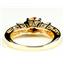 10K, 14K or 18K Gold Ladies Ring, Twilight Fire Topaz w/ Accents, R254