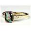 10K, 14K or 18K Gold Ladies Ring, Mystic Fire Topaz, R171