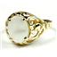 10K, 14K or 18K Gold Ladies Ring, Mother of Pearl, R004