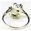 Sterling Silver Ladies Ring, Green Amethyst, SR016