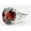 SR057, Mozambique Garnet, 925 Sterling Silver Ring