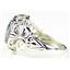 925 Sterling Silver Ladies Filigree Ring, Neptune Garden Topaz, SR114