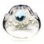 SR169, Swiss Blue Topaz, 925 Sterling Silver Ring