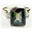 SR183, Mystic Fire Topaz, 925 Sterling Silver Ring