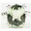SR188, Green Amethyst, 925 Sterling Silver Ring