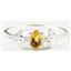 SR192, Citrine, 925 Sterling Silver Ring