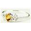 SR192, Citrine, 925 Sterling Silver Ring