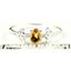 SR192, Citrine, 925 Sterling Silver Ring