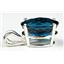 925 Sterling Silver Pendant, London Blue Topaz, SP004