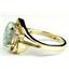 10K, 14K or 18K Gold Ladies Ring, Created White Opal, R021