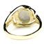 10K, 14K or 18K Gold Ladies Ring, Created White Opal, R021