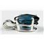 925 Sterling Silver Pendant, London Blue Topaz, SP040
