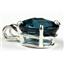 925 Sterling Silver Pendant, London Blue Topaz, SP040