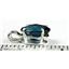 925 Sterling Silver Pendant, London Blue Topaz, SP040