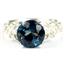 SR292, London Blue Topaz, 925 Sterling Silver Ring