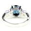 SR292, London Blue Topaz, 925 Sterling Silver Ring