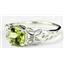 SR292, Manchurian Peridot, 925 Sterling Silver Ring