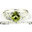 SR292, Manchurian Peridot, 925 Sterling Silver Ring