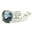 SR292, Paraiba Topaz, 925 Sterling Silver Ring