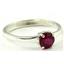 SR301, Created Ruby, 925 Sterling Silver Ring