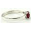SR301, Created Ruby, 925 Sterling Silver Ring