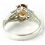 SR302, Twilight Fire Topaz,  925 Sterling Silver Ring