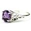 SR305, Amethyst, 925 Sterling Silver Ring