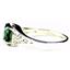 SR305, Russian Nanocrystal Emeraldl, 925 Sterling Silver Ring