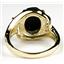 10K, 14K or 18K Gold Ladies Ring, Black Onyx, R021