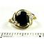 10K, 14K or 18K Gold Ladies Ring, Black Onyx, R021