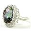 SR310, Mystic Fire Topaz Sterling Silver Ring