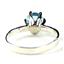 SR311, Swiss Blue Topaz, 925 Sterling Silver Ring