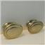 Oval Cabinet Knob Drawer Pull Satin Brass Finish - Cabinet Furniture Handle