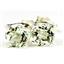 925 Sterling Silver Post Earrings, Green Amethyst, SE012